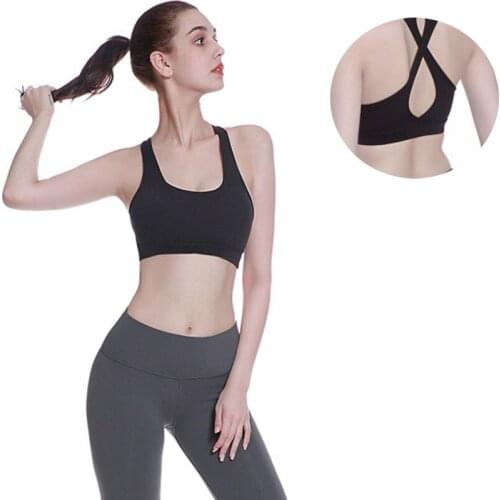 Quick Dry Fitness Bra Spring Summer Seamless Sexy Women Bra Girlss Push Up Bras Padded Underwear Female Chest Bra Underwire