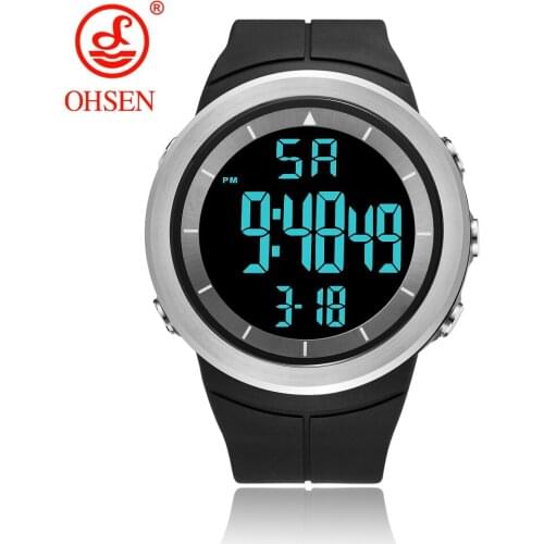 Digital Led Men Sport Watches Fashion White Diving Shock Electronic Military male Wristwatch Alarm Stopwatch Relogio Masculino