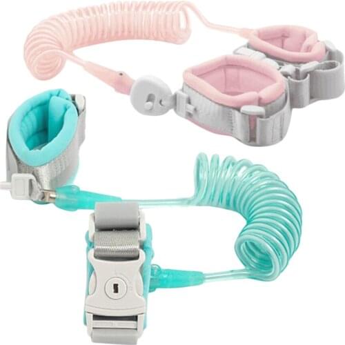 Toddler Baby Child Harness Belt Anti-lost Walking Wrist Band Leash with Lock