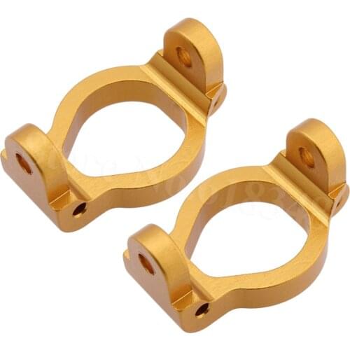 Electric Himoto Spino E18XBL 1/18 Upgrade Parts M605 Alum Aluminum Front Hub Carrier (L/R) 2P 23605 Fit E18MTL Mastadon BARREN