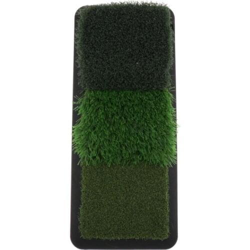 Golf Mat 18.5x7.87 inch Practice Hitting Mat Golf Equipment Portable Training Turf Golf Training Aids