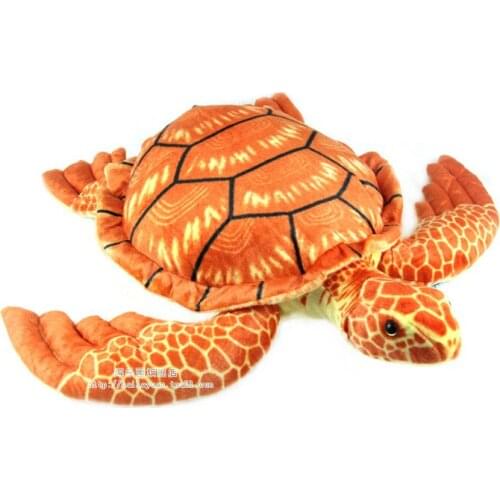 Creative red sea turtle toy plush new turtle doll plush sea turtle gift toy about 55cm 0198