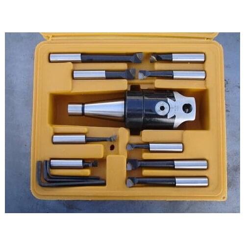F1- 12 boring head set (BT30) Shank with Precision Boring Head 50mm with Boring Bar Kit 9pcs