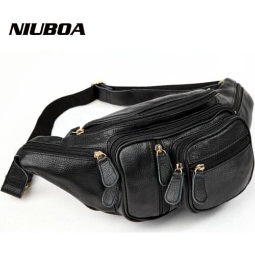 NIUBOA Men's Leather Bags