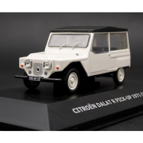 Diecast 1:43 Scale Citroen Dalat R Pickup Alloy Car Model Metal Decoration Souvenir Ornaments Diaplay Gift Vehicle Toys