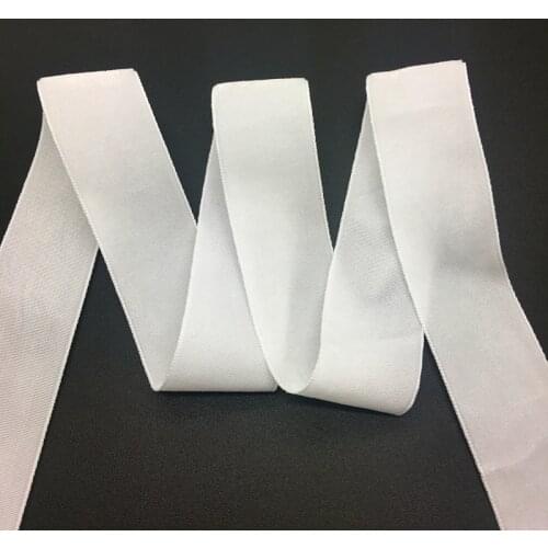 3 yards/lot 1"(25mm)Wide White Velvet Ribbon Headband Clips Bow Wedding Decoration