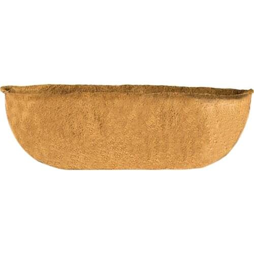 Flower Pot Replacement Liner For Planters Hanging Basket Lining Coffee Coconut HOME Decor 30/36/48 Inch Extra Thick Cocoa Fiber