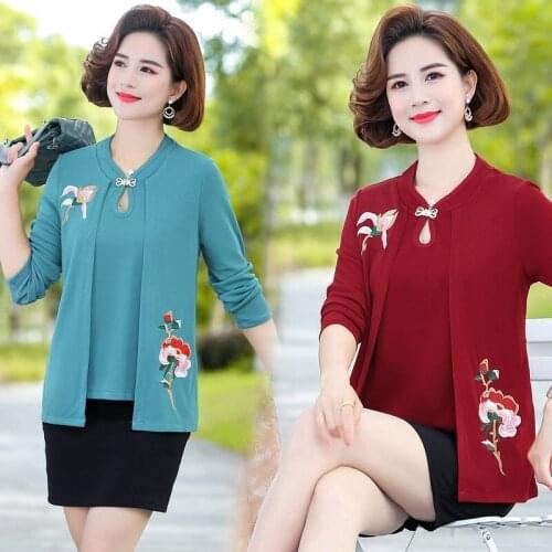 Блузки с вышивкой TUOMENGKE China At AliExpress