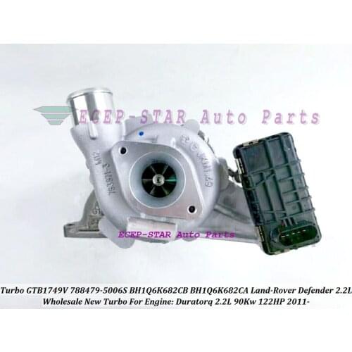 Turbo GTB1749V 788479 788479-0006 788479-0003 BH1Q6K682CB BH1Q6K682CA LR029972 For Land Rover Defender 2.2 Duratorq 122HP