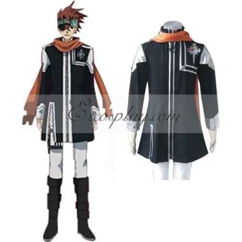 D.Gray-man Lavi Ist Uniform Cosplay Costume E001