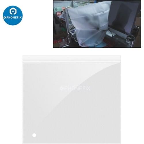 475x490mm Moistureproof Plastic Microscope Dust Cover Standard Microscope PVC Plastic Bag Protect Microscopio from Dust