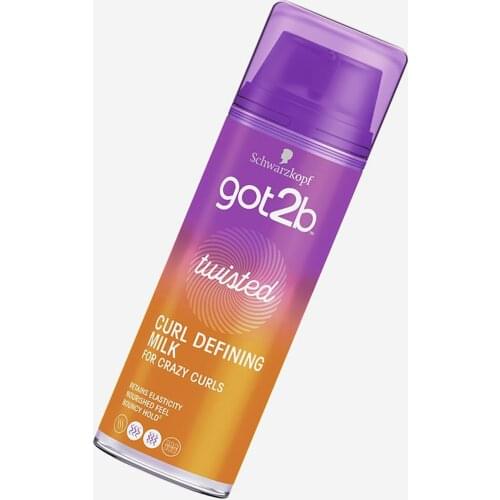 Got2b Be Twisted Curl Defining Reviver Hair Milk 150 Ml Anti-Frizz Styling