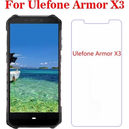 2PCS Tempered Glass For Ulefone Armor X3 Screen Protector Toughened protective film For Ulefone Armor X3 glass