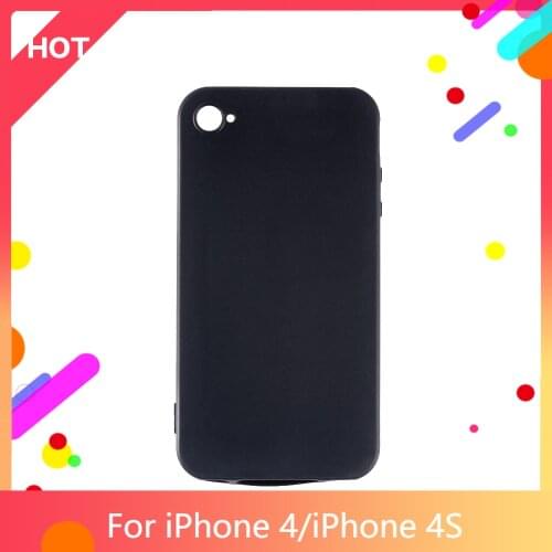 4 Case Matte Soft Silicone TPU Back Cover For iPhone 4S Phone Case Slim shockproof