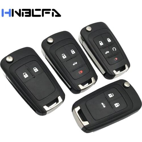 For Opel Vauxhall Zafira Astra Insignia 2/3/4/5 Buttons Replacement Remote Key Case HU100 Flip Key Blank Cover Shell Fob Cover