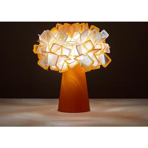 USB Flower Table Lamp Rechargeable Decoration Restaurant Dining Table Bar Table Hotel Bedside Living Room Bedroom Table Lamp
