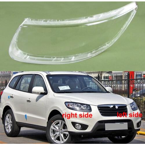 For Hyundai Santa Fe 2008 2009 2010 2011 2012 Headlight Cover Headlamp Cover Headlight Shell Transparent Lampshade Mask Lens