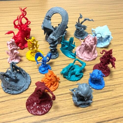 Lot Mythos Horror Cthulhu Wars Board Game Cultist Miniatures Role Playing Figures Udnerground Wars Game Model Toys