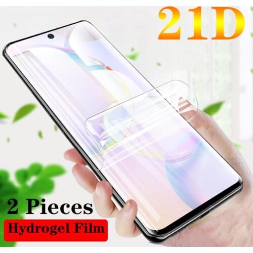 2PCS Hydrogel Film Screen Protector For OPPO Realme GT 8 7 6 5 Pro Full Cover Protective Film For OPPO A9 A5 2020 A5s Not Glass