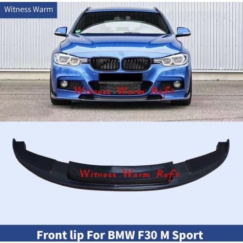 Front Bumper Lip for BMW F30 3 Series 2012-2018 Front Bumper Cover Only for M Sports Version