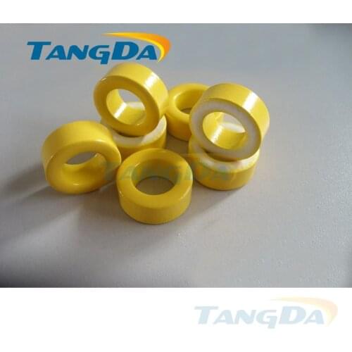 Tangda KT106-26 Iron Power Cores inductor T106-26 27*14.2*11 mm yellow/white coated ferrite ring core filtering