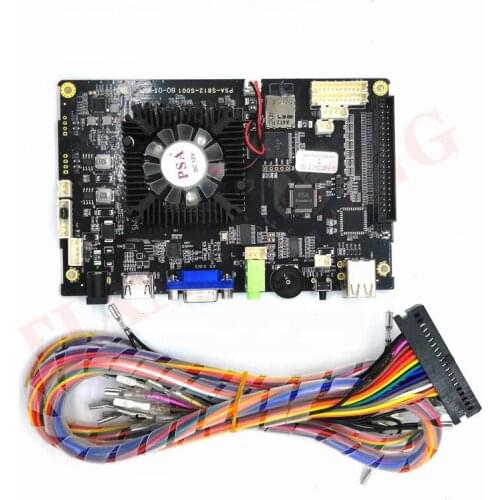 3D PD Key 7 Multi Game motherboard 2650 IN 1 home Version 1 or 2 player video game board