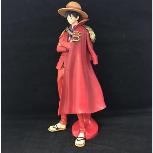 New 2020 One Piece 20th Anniversary Edition Of The Red Hat Luffy Arts King KOA Hands To Do Action Figure Model Toy 25cm PVC