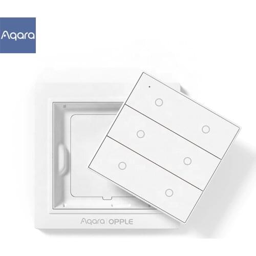 Original Aqara OPPLE Wireless Switch Zigbee 3.0 Smart Lighting Scene Wall Switch APP Control for Mi Home Apple Homekit