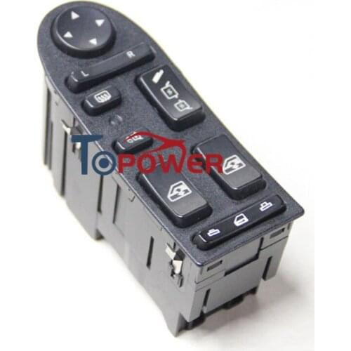 Power Window Mirror Lifter Control Switch 81258067045 81258067098 for Man Tga Tgx 901104002 022.315 19532 81258067000 81258067