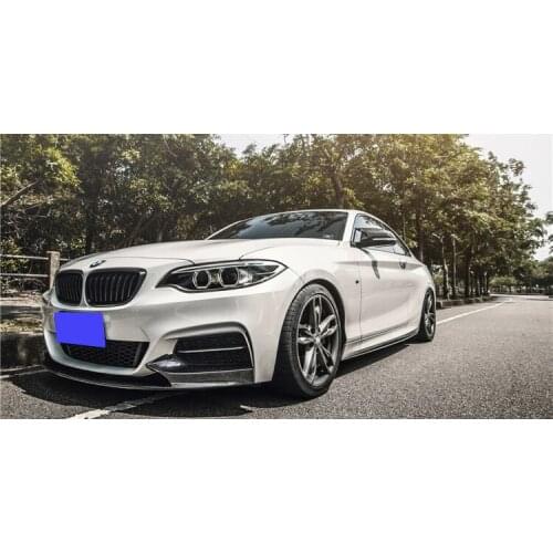 Applicable to 2 Bmw Series F22 228i 220i Modified Carbon Fiber Small Surround Front Shovel Rear Lip Skirt Tail