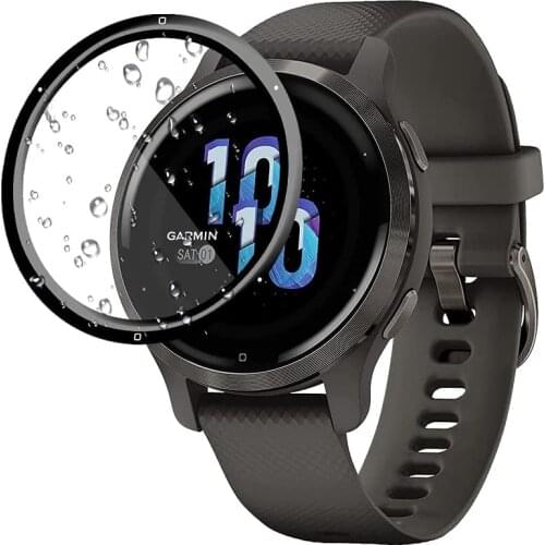 Full Clear TPU Protective Film For Garmin Venu 2 2S Smart Watch 3D Soft Flexible Screen Protector Films Soft Ultra-thin Cover