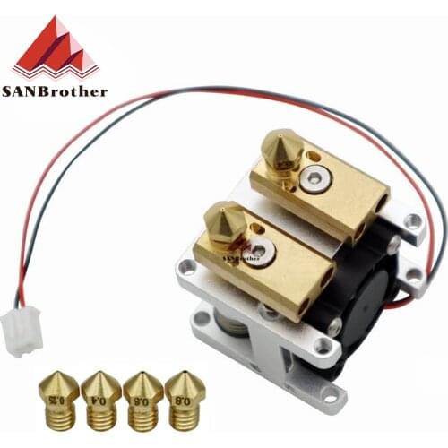 UM2 UM2+ 2+ Extended+ Hot End Olsson Heating Block Isolator PTFE Coupler Nozzle Heat Sink Hotend 1.75/3mm
