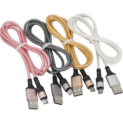 USB Cable For iPhone XS X 8 7 6 Charging Charger Micro USB Cable For Android USB TypeC Mobile Phone Cables For Samsung S9 100pcs