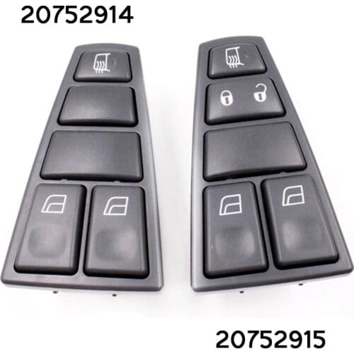 Fast Delivery Car Master Power Window Switch For Volvo Truck VNL FM FH12 High Quality 20752915 20752914