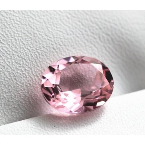 28# oval shape Pink stone flawless faceted created gemstone beads for jewelry making diy decorative stones gemstones loose best