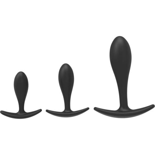 Anal beads Toys Real Skin Feeling Beginners Sex Products Butt Plug anal plug black Sex Toys butt plug
