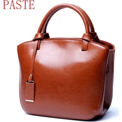 Famous brand genuine leather handbag women tassel shoulder bag female small tote bag luxury handbags women bags designer