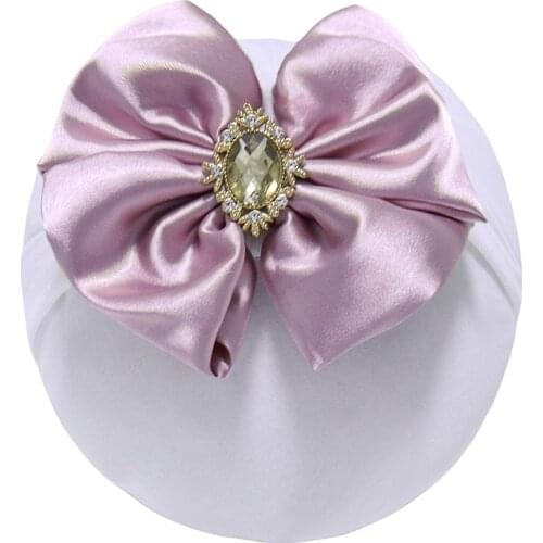 Baby Girl Headband Soft Nylon Bowknot Hair Band Headwear Silk Diamond Toddlers Headband Baby Accessories резинки для волос детям