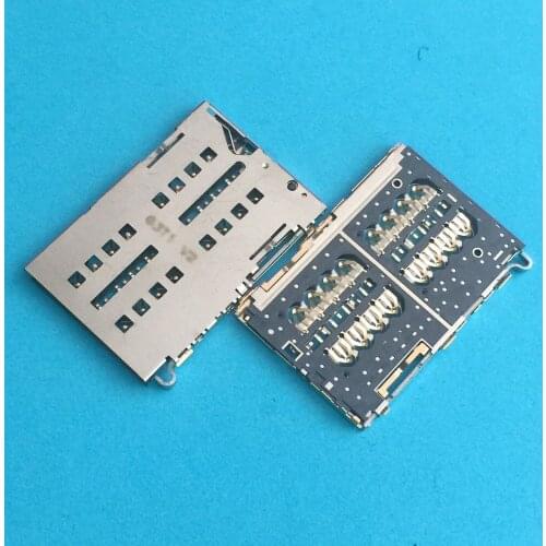 10pcs Sim card socket tray slot connector for Xiaomi 4C Mi4C m4c cell phone sim card reader holder adapters