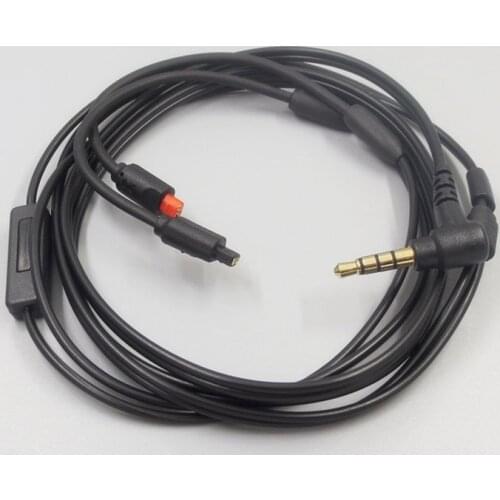 Headphone Adapter Cable Cord Wire with Volume Remote Control Talk for Audio Technica ATH-IM50 im70 IM01 im02 im03 IM04 1.20