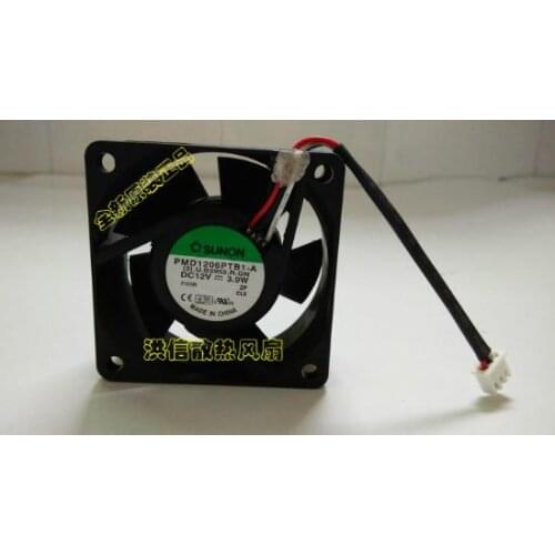 SUONO 6025 PMD1206 PTB1-A(2). U. B3952.R. GN DC12V 3.9W 6CM 60*60*25MM 3-line fan