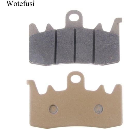 Wotefusi Brake Pads For 2013 Aprilia Caponard 1200 BMW R1200 GS MV Agusta Rivale 800 [PA500]
