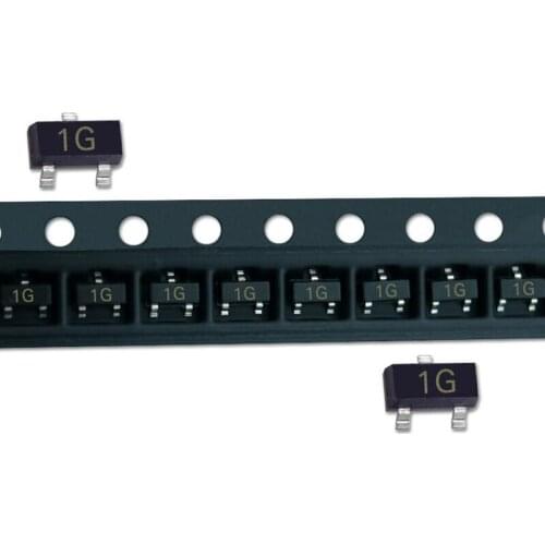 100PCS BC847C SOT23 BC847 847C SOT SMD SOT-23 1G transistor New and Original IC Chipset