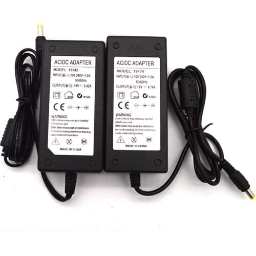 Universal Power Adapter 19V Portable Charger 19V 3.42A 4.74A 5.5*2.5mm Laptop Charger Power Notebook Charger EU US UK AU Plug