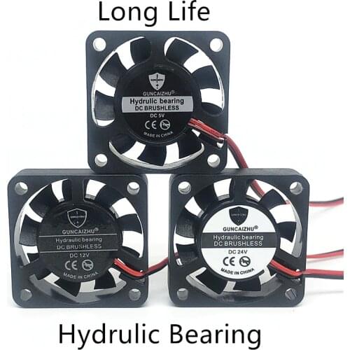 4010 40MM Hydrulic bearing 3D Printer Fan 40x40x10MM 4cm fan Cooling fan DC 5V 12V 24V with 2pin