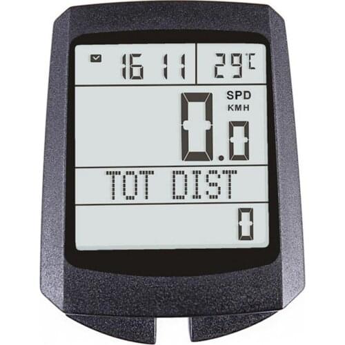 Waterproof Bicycle Computer Wireless And Wired MTB Bike Cycling Luminous FSTN Display Odometer Stopwatch Cycling Speedometer