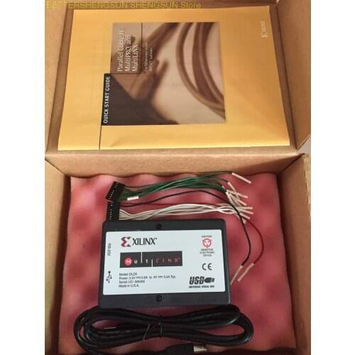 XILINX Downloader HW-MULTILINK DLC6 Original Programmer Simulator Burner USB Serial Port