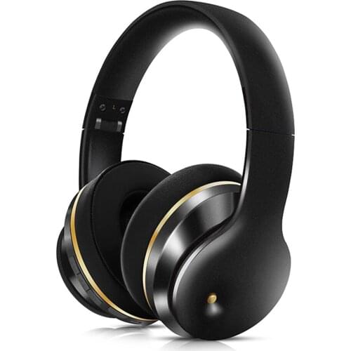 TF/FM/Wired Mode Earbud Wireless BT 5.0 Headphone Foldable Stereo ANC Headset Sports Gaming Earphone for Phone/Laptop/PC