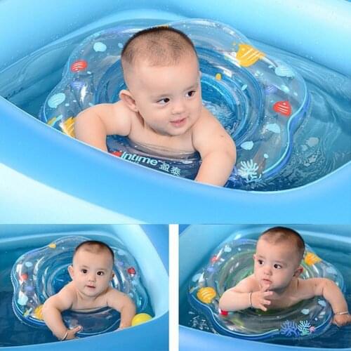 Baby Ring Bath Baby Swimming Rings Float Buoy Inflatable Waist Trainer Pool Inflatable Ring Toddler Flotador Safety Swim #G2