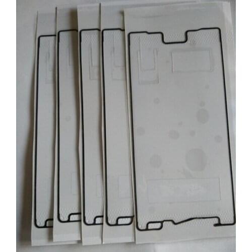 Hot sale 100pcs/lot Front LCD Supporting Frame Adhesive Sticker Waterproof Glue Tape for Sony Xperia Z5 Free shipping